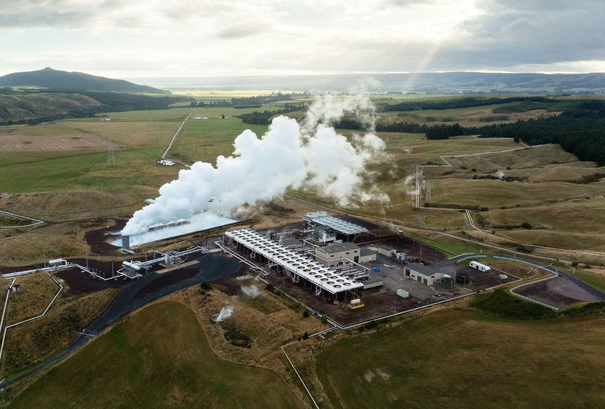 Rotokawa geothermal power station