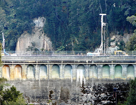 Arapuni Dam in the mid-2000s