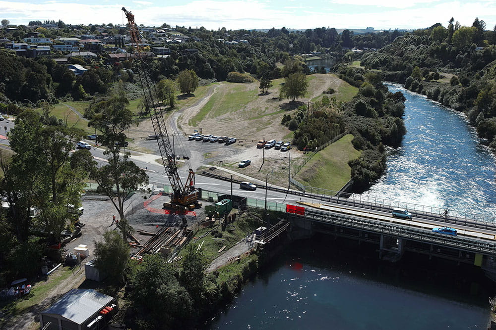 Mercury's Taupō Control Gates erosion repairs