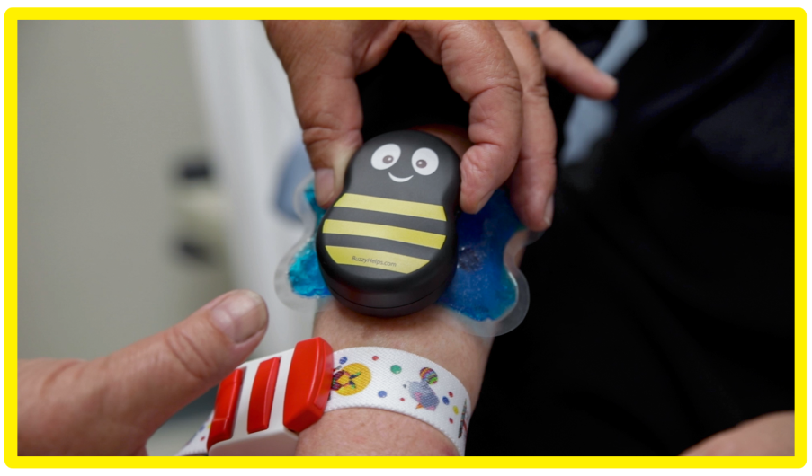 Buzzy bee device