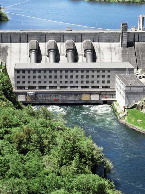 Whakamaru Hydro Dams
