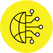 A yellow icon representing IP Transit.