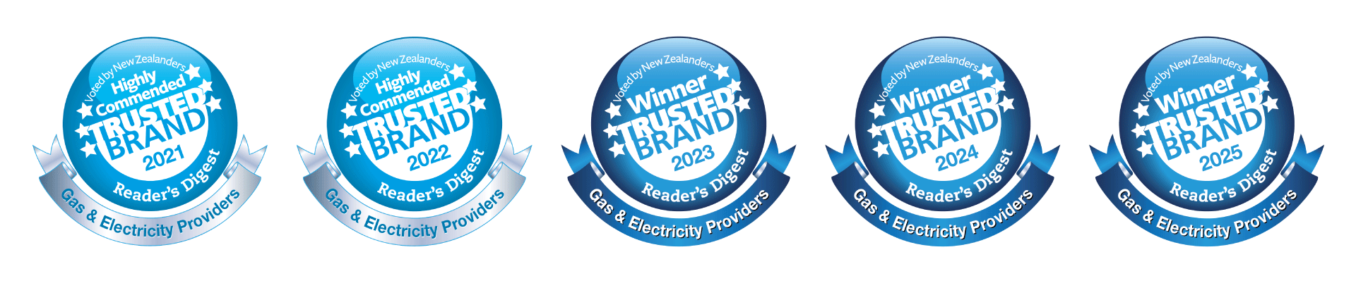 Mercury - Trusted Brand Awards in the Electricity Provider Category